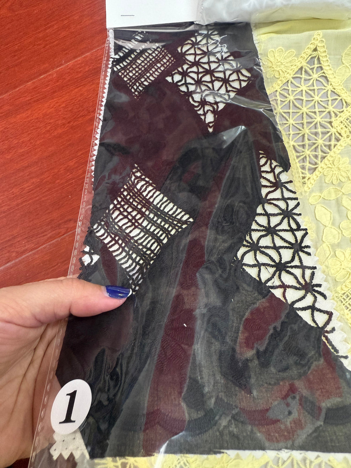 Cotton Laser 3D Heavy Embroidery Fabric