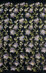 New velvet multi-color sequin embroidery