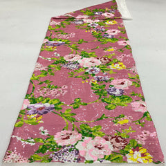 New chiffon base precision sequin embroidery  evening dress women's skirt fashion clothing beads fabric
